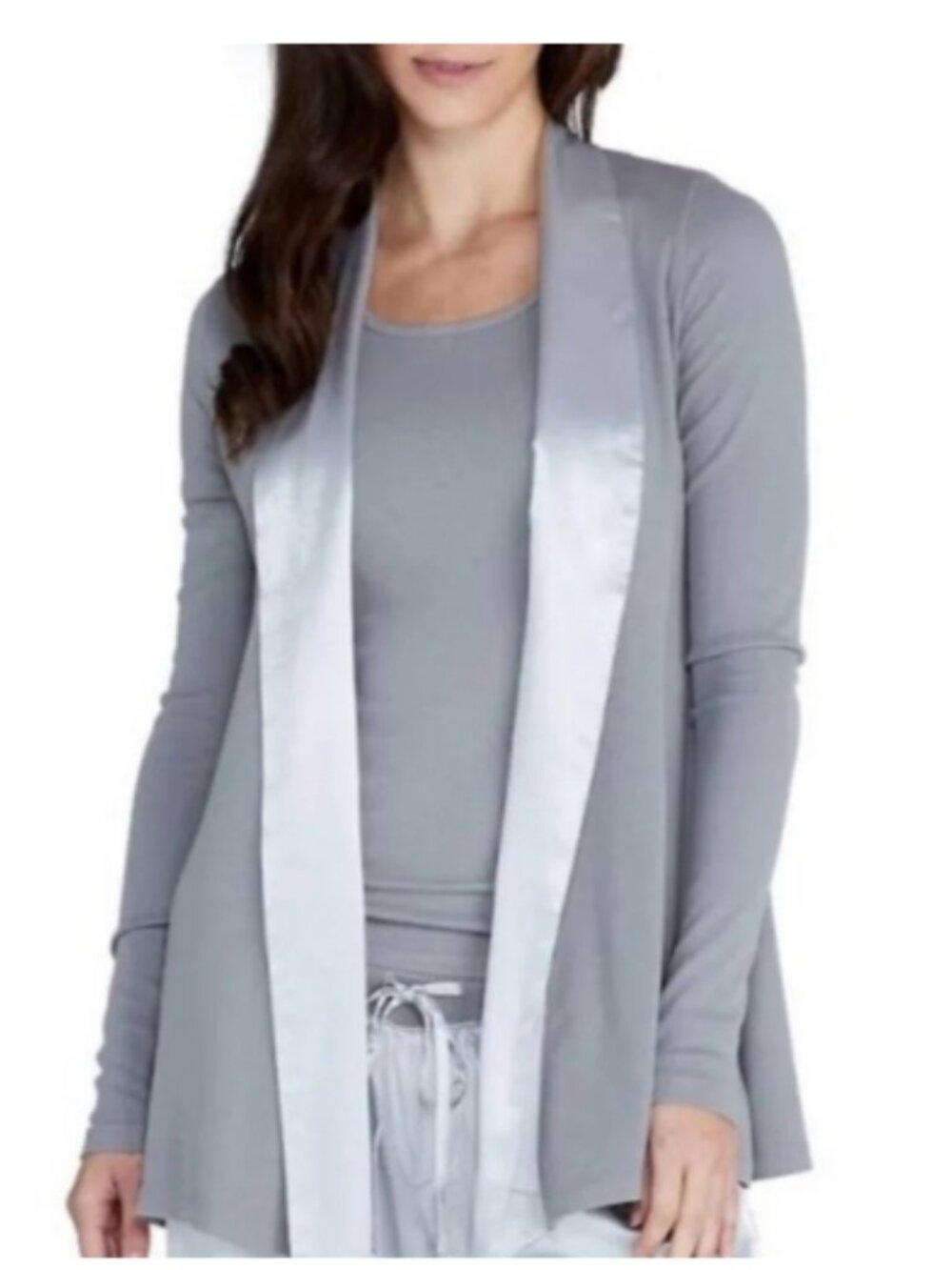 Like New! PJ Harlow Shelby Cardigan Gray Size XS
